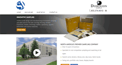 Desktop Screenshot of dominionsample.com